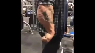 Biggest forearm in world 😱 || #shorts #fitness