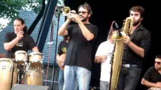 Budos Band "Budos Rising" live @ Central Park Summerstage NYC 7-24-09