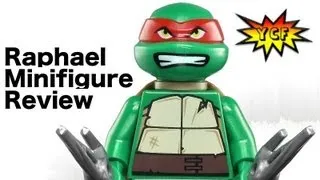 LEGO TMNT Raphael Ninja Turtle Minifigure from Set 79103 Turtle Lair Attack (2013)