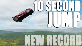 10 SECOND BIGGEST JUMP RECORD ON FORZA HORIZON 4