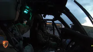 UH-60M Black Hawk Helicopter APU Start