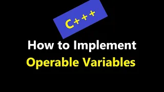 070- How to Implement Operable Variables, variables, oprvar