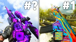 Ranking Every Mastery Camo in Call of Duty (2022)