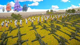 6 MILLION CENTAUR ZOMBIES Vs HUMANITIES COMBAT FORCES  | Ultimate Epic Battle Simulator 2