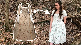 Recreating my favorite 18th Century museum gown as a modern spring dress (Part 1: Pattern Making)