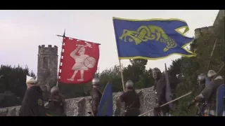 Battle of Hastings Reenactment, 2017 (2/2) 2nd and 3rd Norman Attacks, Saxon Line Breaks