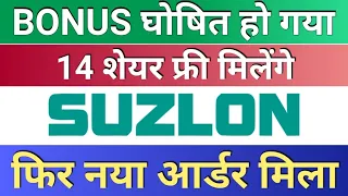 Suzlon Energy नया आर्डर मिला ◾ suzlon energy latest news ◾ suzlon energy latest news today