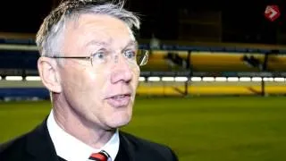 Nigel Adkins' Southend reaction