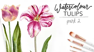 Paint Tulips With Me - Part 2