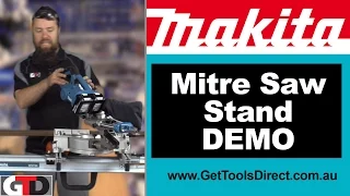 Makita Mitre Saw Stand & The Makita 36v Slide Mitre Saw