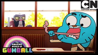 Gumball needs to watch his tongue | The Grades | Gumball | Cartoon Network