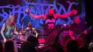 Suffocation Entrails Of You Live 6-18-22 Forces Of Hostility Tour Zanzabar Louisville KY 60fps