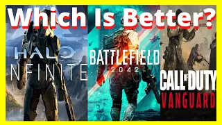 Halo Infinite Vs Battlefield 2042 vs Vanguard Review - Which Is Better?