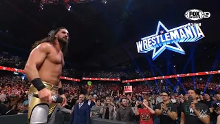 Seth Rollins Enloquece y Destruye todo por quedar fuera de WM 38 - WWE Raw Español: 21/03/2022