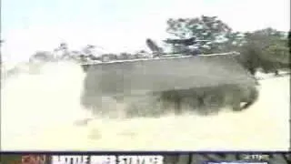 You can't do this in a Stryker: M113 Gavin zooming x-country