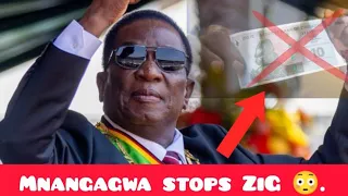 Finally Zanu Stops ZiG Hona maActions Acho 😳