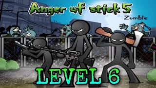 Anger Of Stick 5 zombie Lvl 6