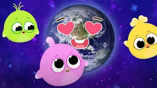 Planets Song 🎶 Learn Planets - Pop the Bubble - Giligilis Kids Songs | Lolipapi