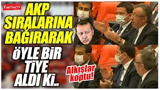 Engin Altay AKP sıralarına bağırarak öyle bir tiye aldı ki..  'Bari Cumhurbaşkanı'nı koruyun ya!'