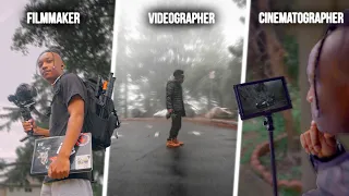 Filmmaker vs Videographer vs Cinematographer