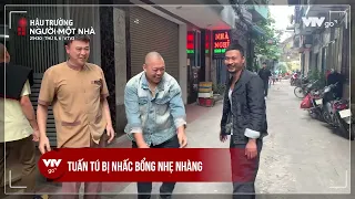 Tuấn Tú bị nhấc bổng trong một nốt nhạc | Hậu trường Người một nhà