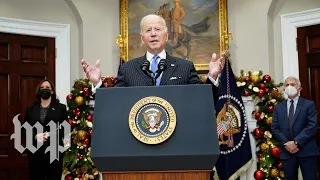 Biden on omicron: ‘Cause for concern, not a cause for panic’