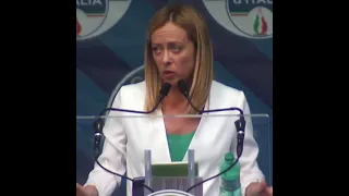 Giorgia Meloni: Avanti a testa alta!