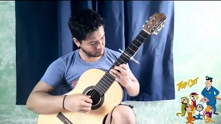 Top Cat Don gato Fingerstyle Guitarra Por Oscar Reyes