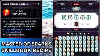 Master of Sparks Skillbook Recipe - Divinity Original Sin 2