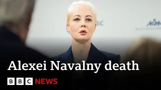 Vladimir Putin killed my husband says Alexei Navalny's widow Yulia Navalnaya | BBC News