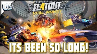 FlatOut 4 Total Insanity | Crashes, Races, Derby & Mini Games - PS4 Pro Gameplay