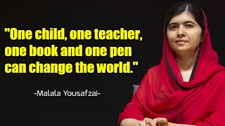 Malala Yousafzai Inspirational Speech Can Change Your Life #shorts