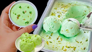 बाजार जैसी पिस्ता आइसक्रीम बनाने का आसान तरीका | Pista ice cream recipe | ice cream | pista icecream