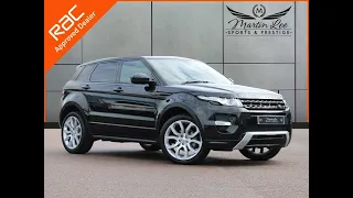 FOR SALE! - 2014 LAND ROVER RANGE ROVER EVOQUE 2.2 SD4 DYNAMIC LUX 5d 190 BHP