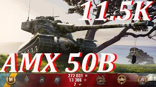 AMX 50B - 11.5K--Live Oaks-/Confederate/High Caliber/Tanker Sniper/World of Tanks