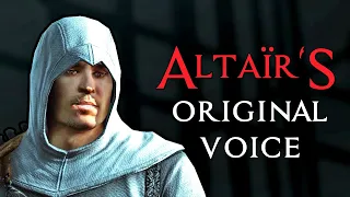 Altaïr's original voice in Assassin's Creed: Revelations
