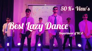 Best Lazy Dance | Best Funny Dance | Emotionless Dance | lazy dance by BCA Students @lazydancertips