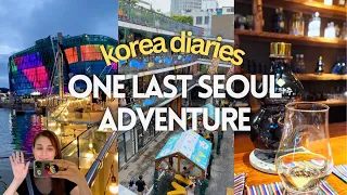 Last Korea Vlog 😢 - Banpo Hangang Park, Bar-Hopping, Changgyeonggung Palace, Idol Radio, Ssamzigil