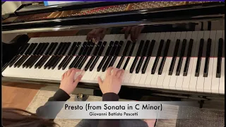 Presto (from Sonata in C Minor) by Pescetti