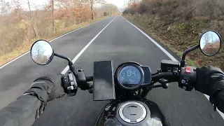 Honda Rebel 1100 DCT - Ep.2 Backroads and Mountains 4K - POV - Engine audio no voice
