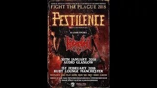 Pestilence (NL) - Live at Audio, Glasgow 30th January 2018 FULL SHOW HD