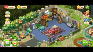 Homescapes gameplay bilding