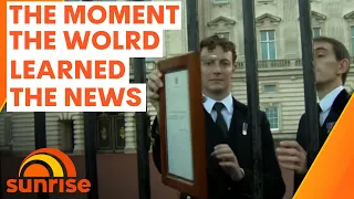 The moment the world found out about the Queen's death | Sunrise