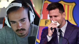 Erné REAGIERT auf Messi FC Barcelona Abschiedsvideo..
