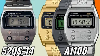 Steel yourself with the Casio A1100 | 52QS-14 Reissue