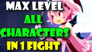 Disgaea 6 New Perfect Leveling Guide ALL CHARACTERS Max Level in 1 Fight