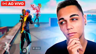 💙 FREITAS AO VIVO 💙 TO COM A MELHOR MIRA HOJE?! 💙 FREE FIRE MOBILE 💙 LIVE ON! 💙