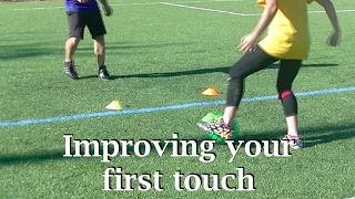 Soccer First Touch Practice