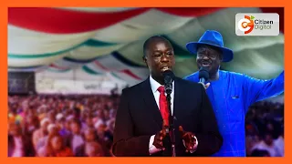 DP Gachagua and Azimio leader Raila Odinga clash in Nyandarua