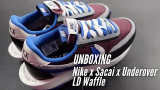 Unboxing Nike x Sacai x Undercover LD Waffle. Would you cop this pair?